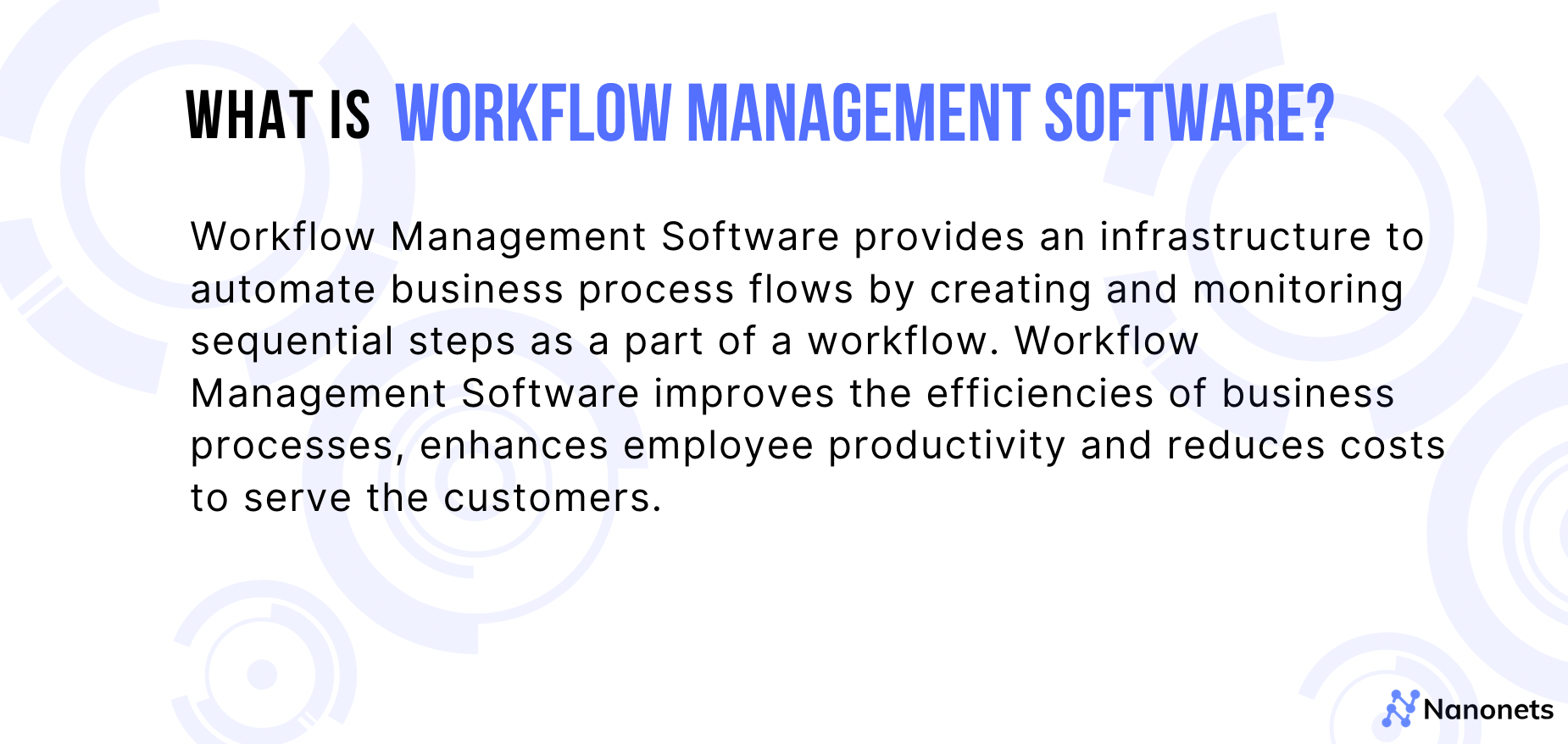 Definición de software de gestión de flujo de trabajo 